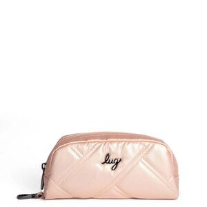 LUG Bobsled XL Eyeglass Case NWT Metallic Rose Gold